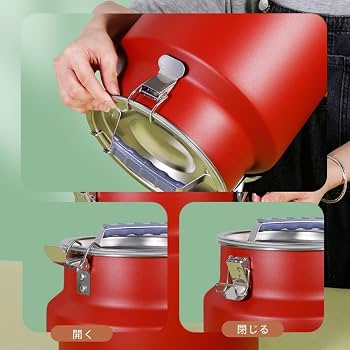 米保存容器 米びつ 32kg Amazon｜米びつ 米貯蔵容器 ライスストッカー ステンレス 大容量 防虫
